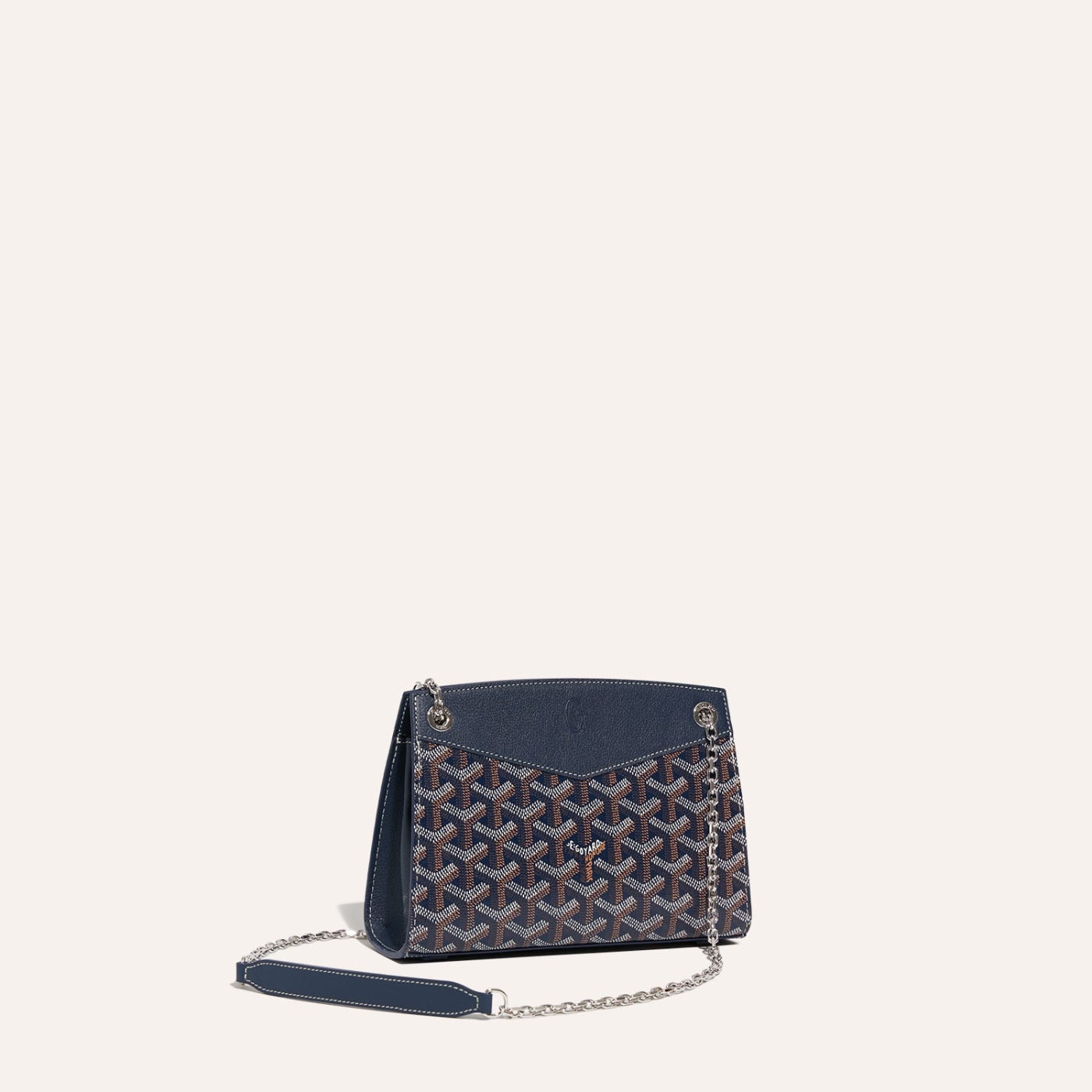 Goyard Rouette Structure Mini Bag Navy Blue - Image 1